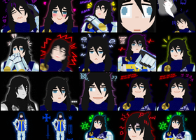 Yuri Lucia Stickers - Stardust Set